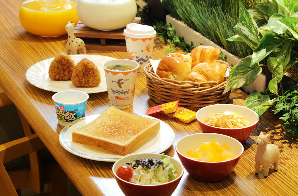 無料朝食サービス