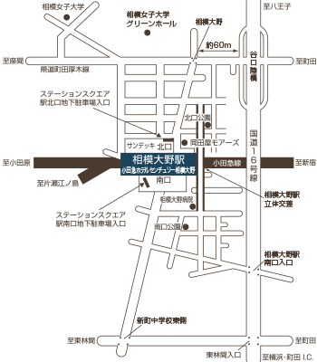 周辺図・駐車場案内